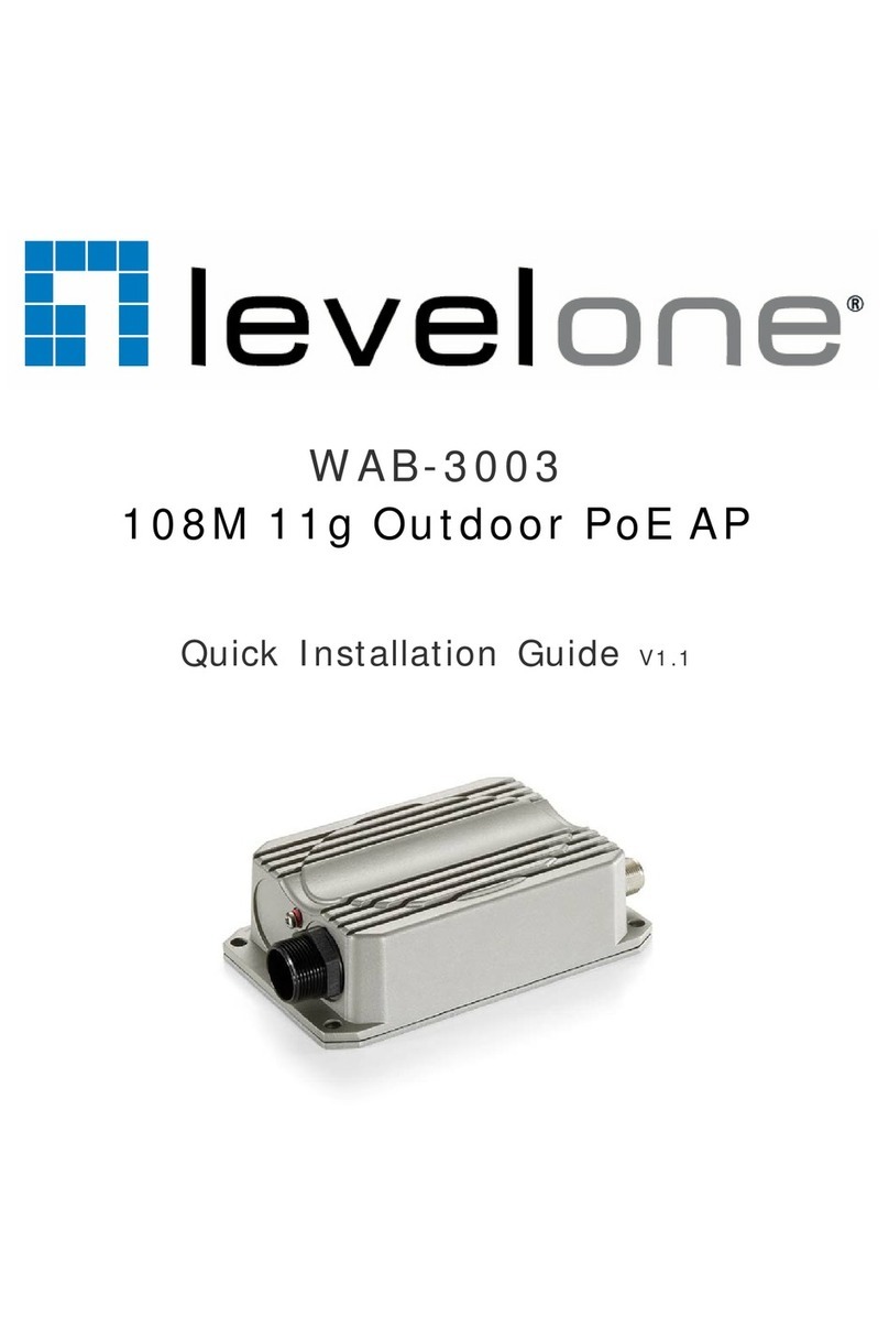 LevelOne WAB-3003 User manual