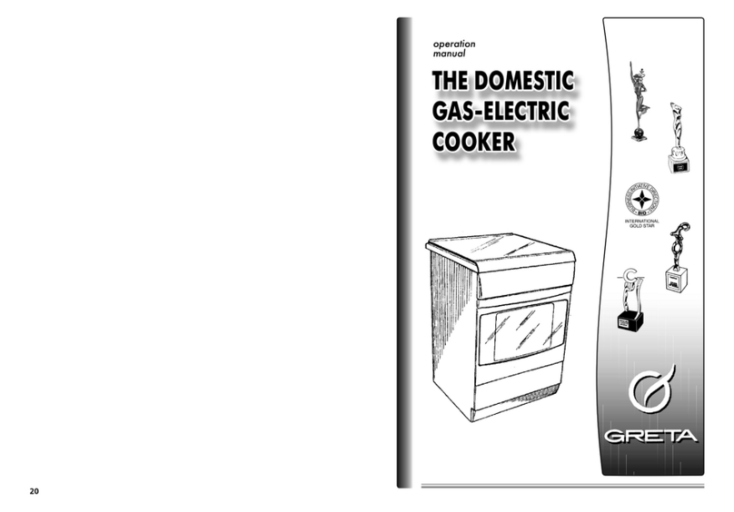 Greta 1470-GE series Operation manual
