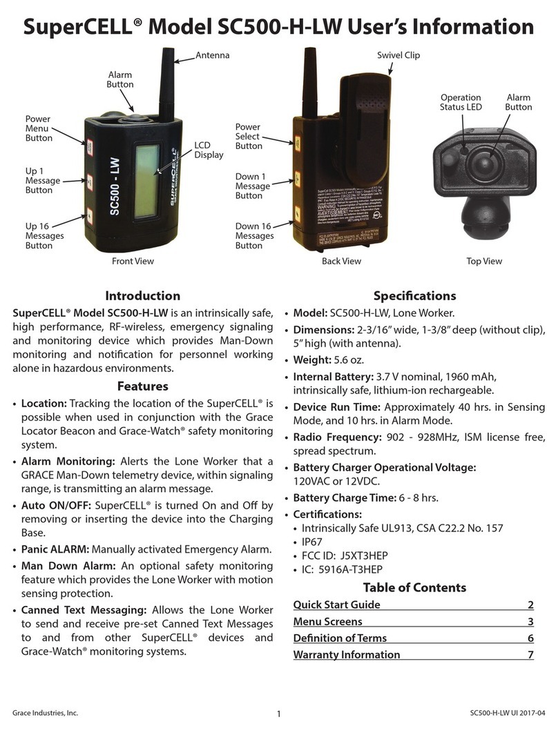 Grace SuperCELL SC500-H-LW Guide