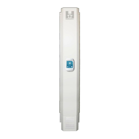 Humidex UNS-103 Installation & owner's manual