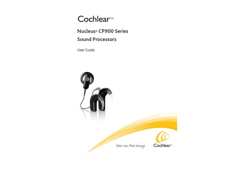Cochlear Nucleus CP910 User manual