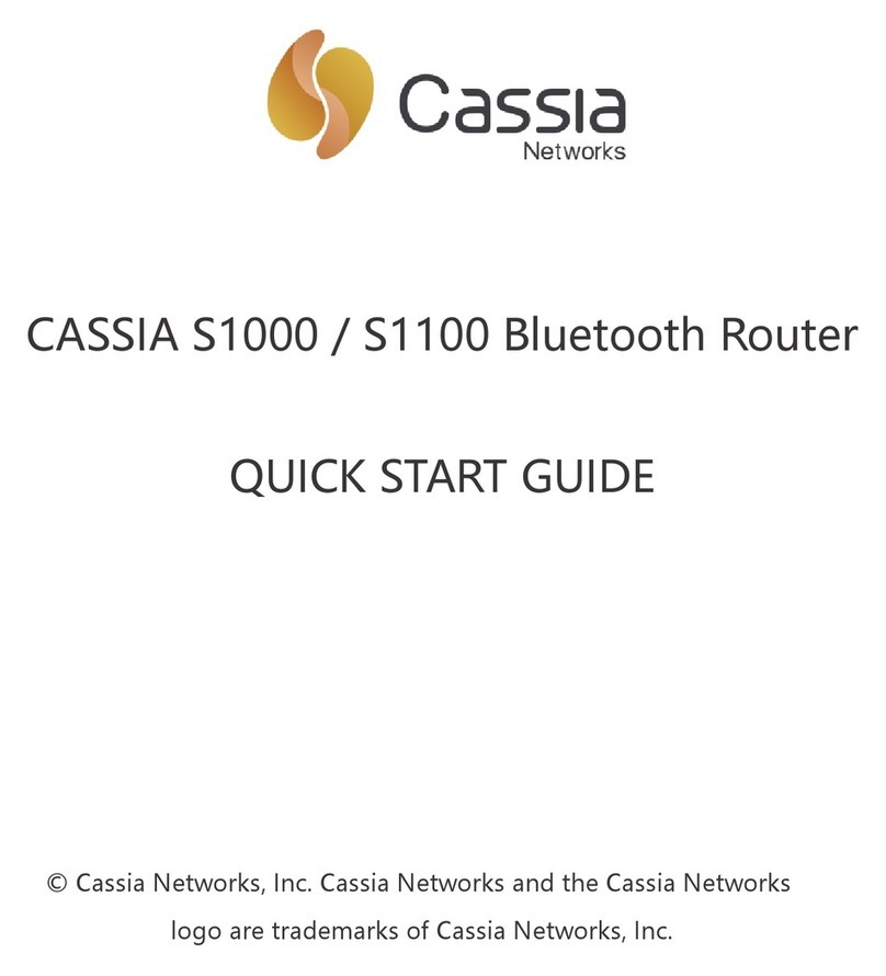 Cassia S1000 quick start guide