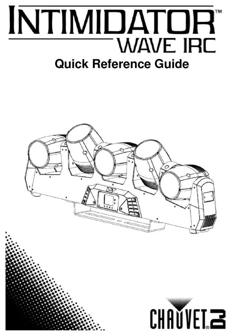 Chauvet Intimidator wave irc User manual