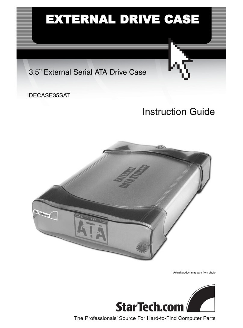 StarTech.com IDECASE35SAT Instruction guide StarTech.com IDECASE35SAT Instruction guide