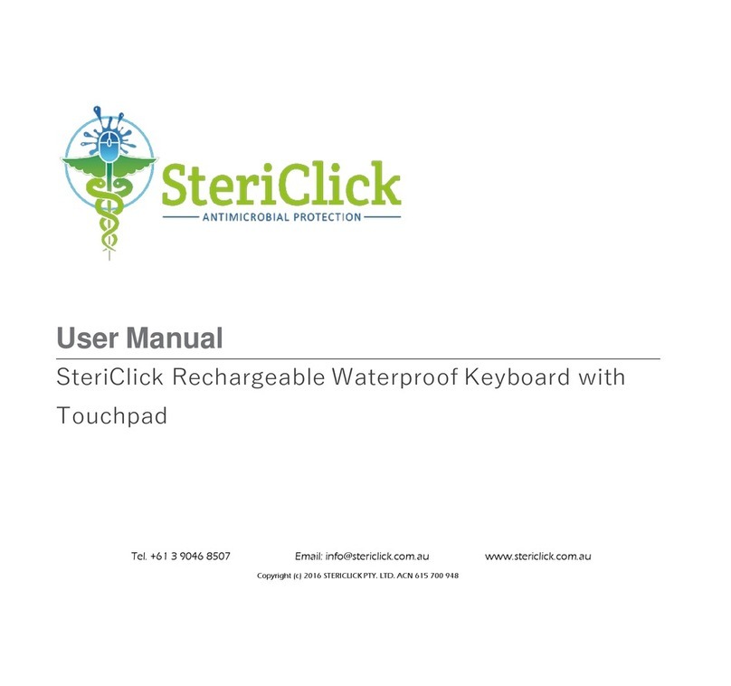 SteriClick Wireless Touch user manual