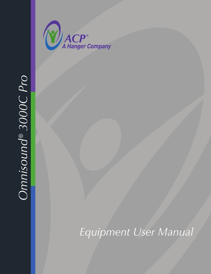 Accelerated Care Plus OMNISOUND 3000C PRO user manual