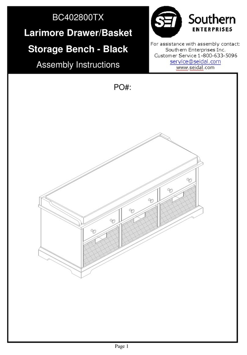 SEI BC402800TX Assembly instructions