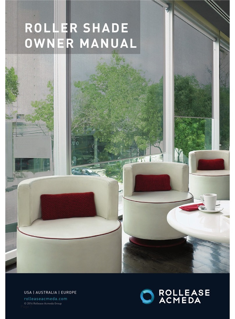 rollease acmeda 3000 HT User manual