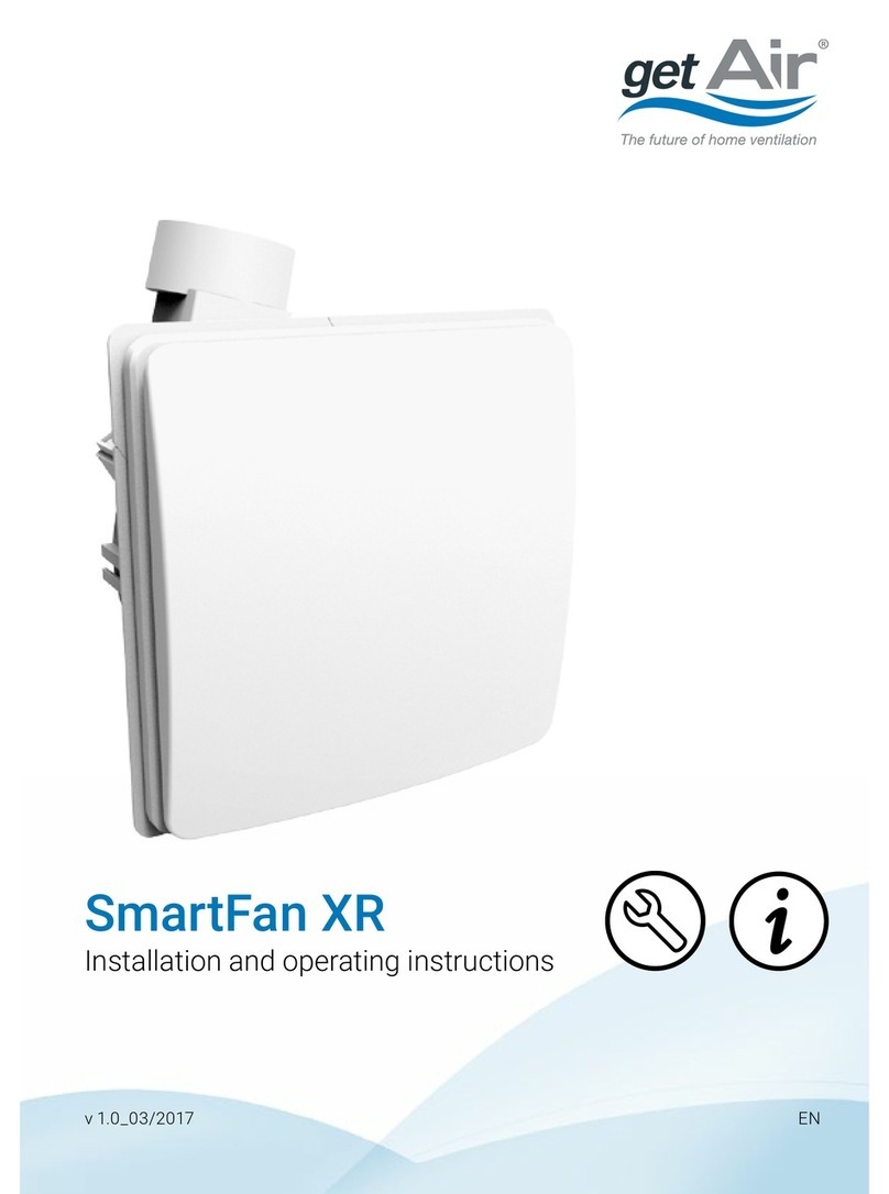getAir SmartFan XR User manual