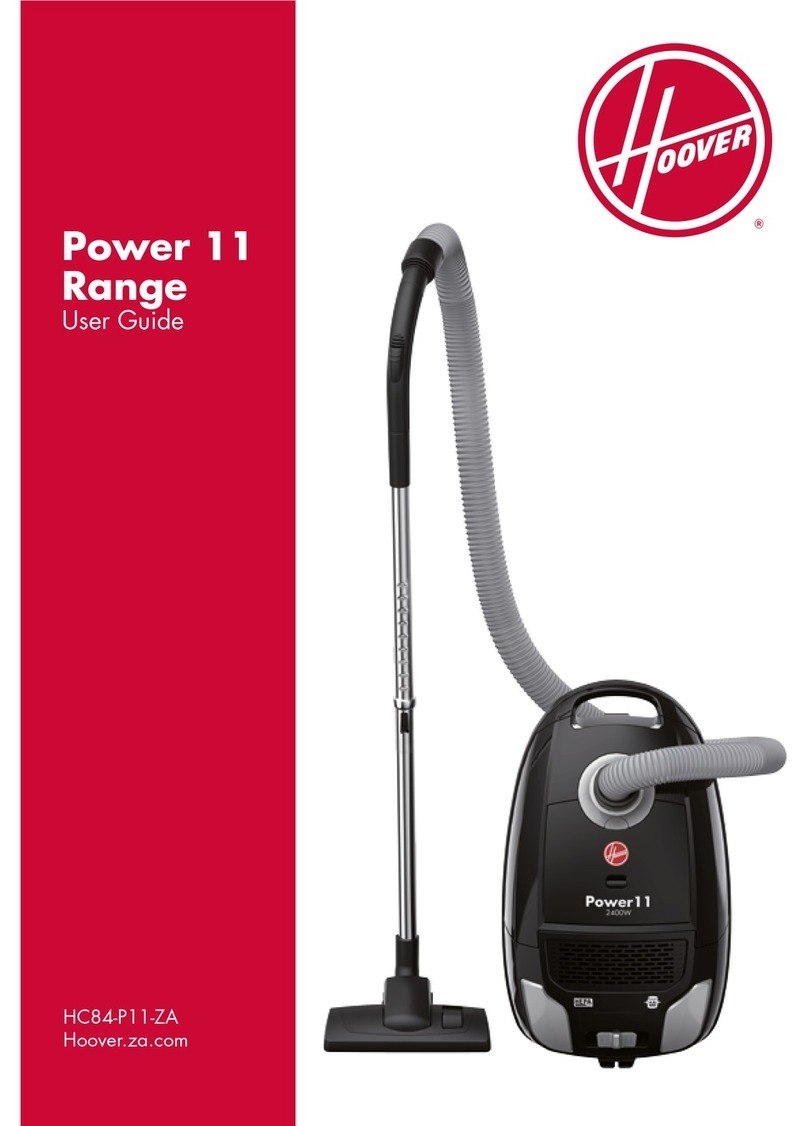 Hoover Power 11 series user guide