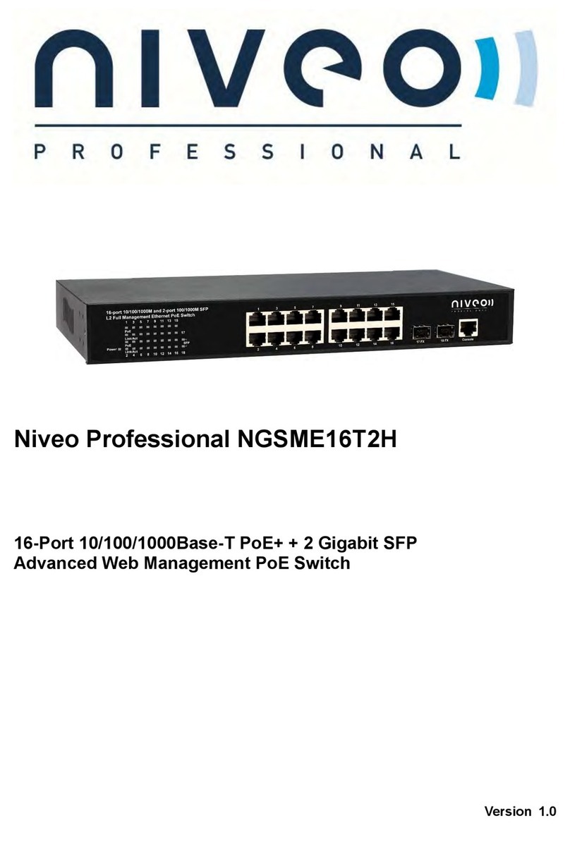 Niveo Professional NGSME16T2H user manual
