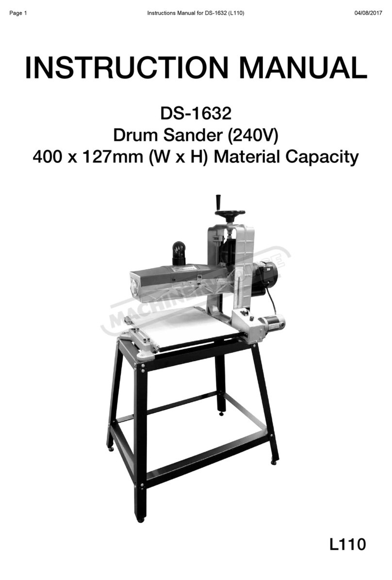 MachineryHouse DS-1632 instruction manual