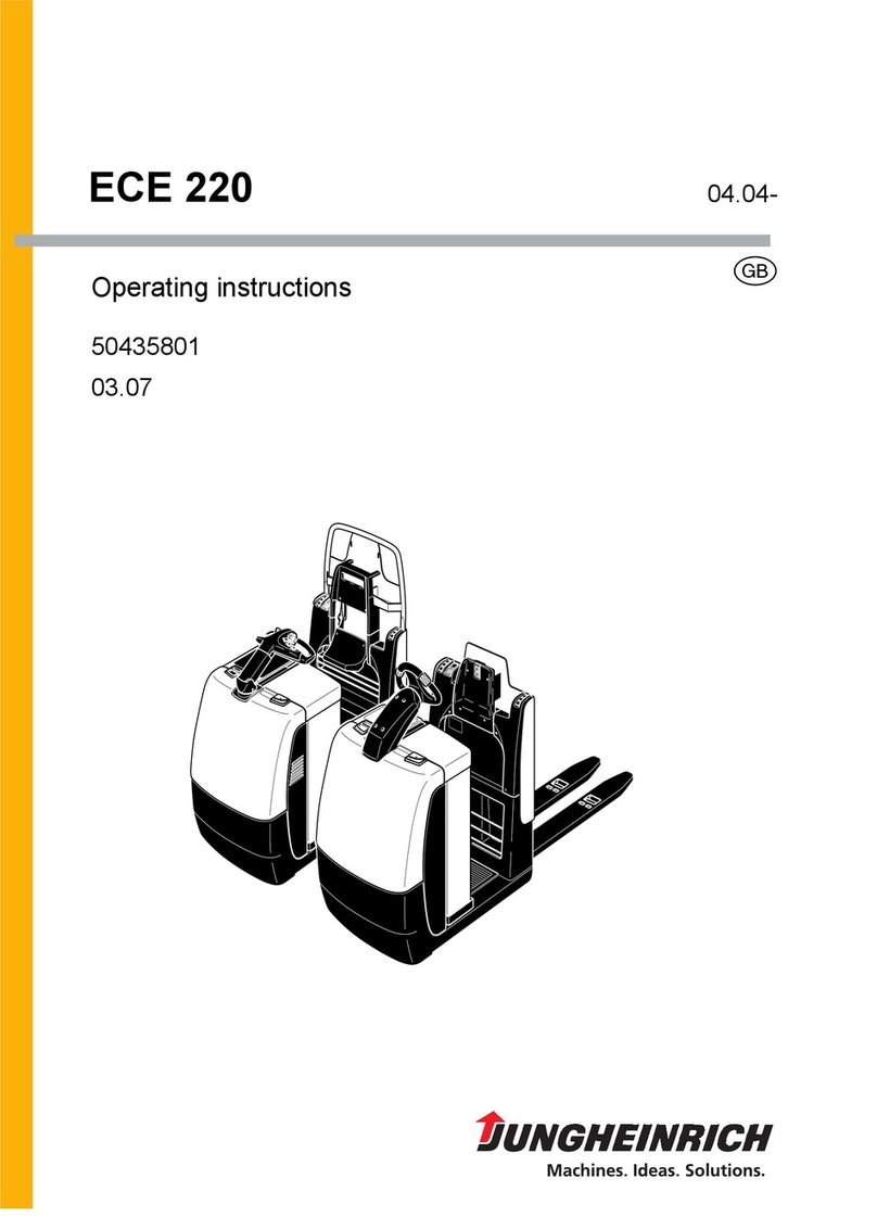 Jungheinrich ECE 220 Standard operating instructions