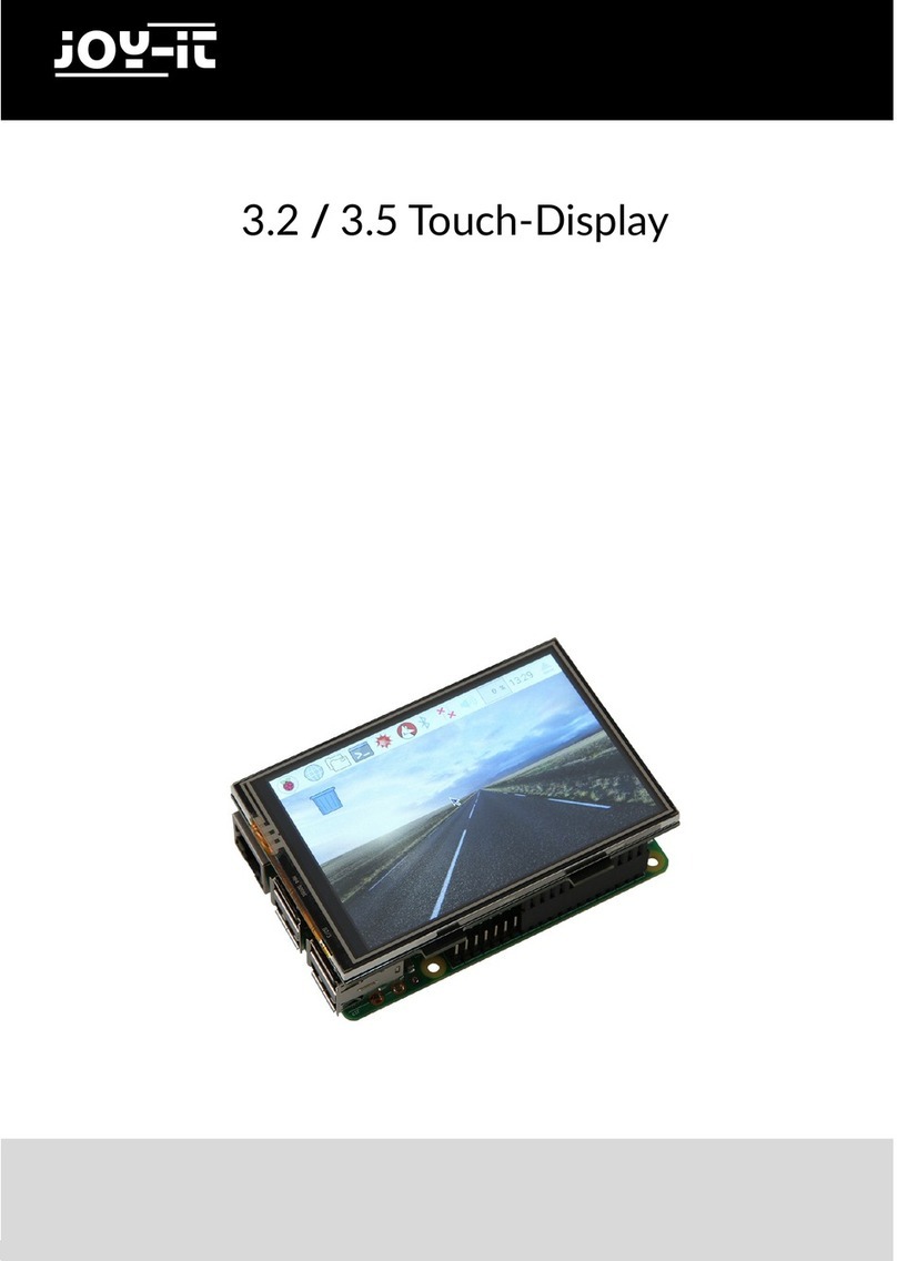 Joy-it RB-TFT3.2 User manual