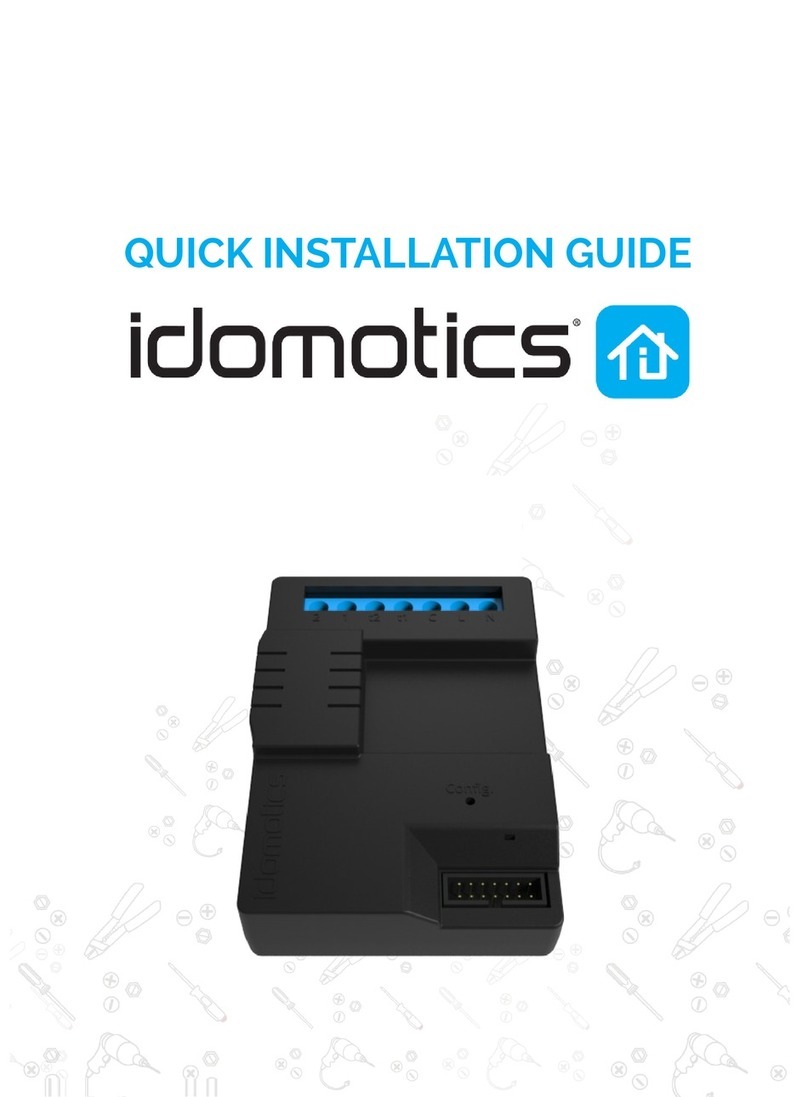 iDomotics Starter Kit Quick installation guide