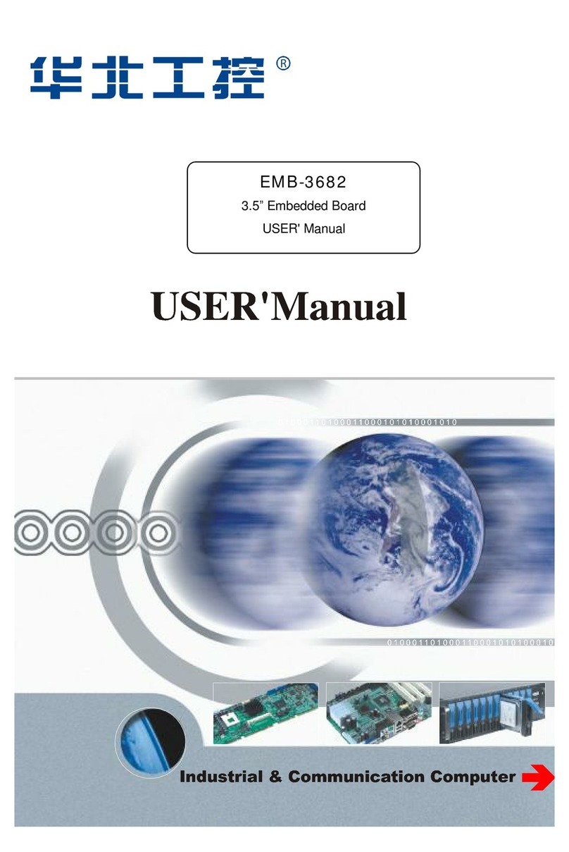 Norco EMB-3682 User manual Norco EMB-3682 User manual