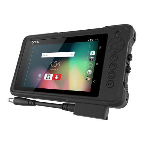 Getac MX50 User manual