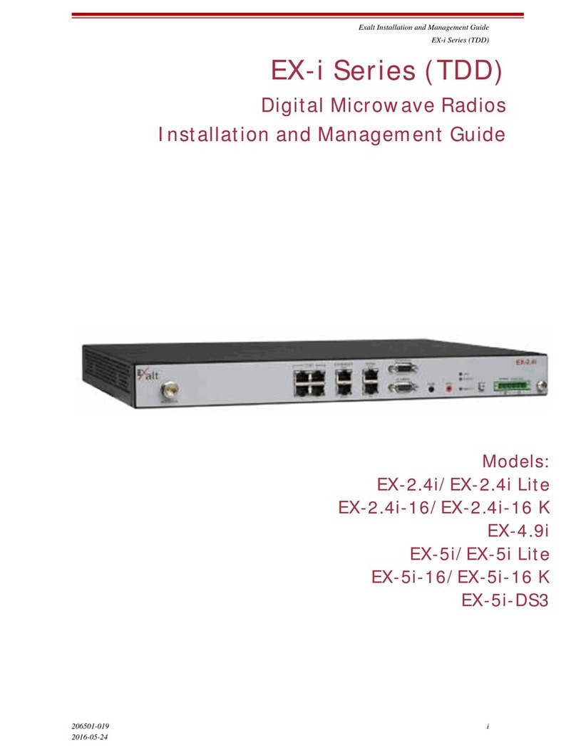 Exalt EX-2.4i Lite Installation and management guide