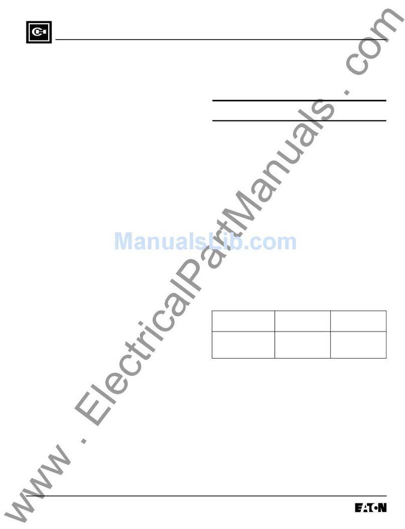 Eaton Digitrip RMS 510 LI User manual