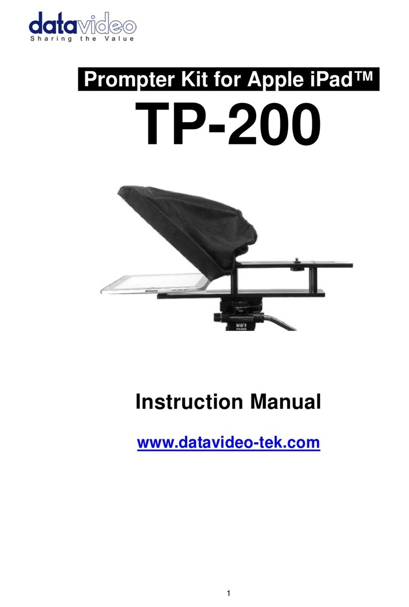 Data Video TP-200 instruction manual