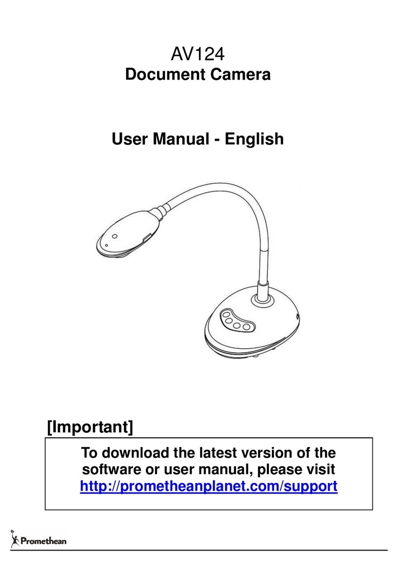 promethean AV124 user manual