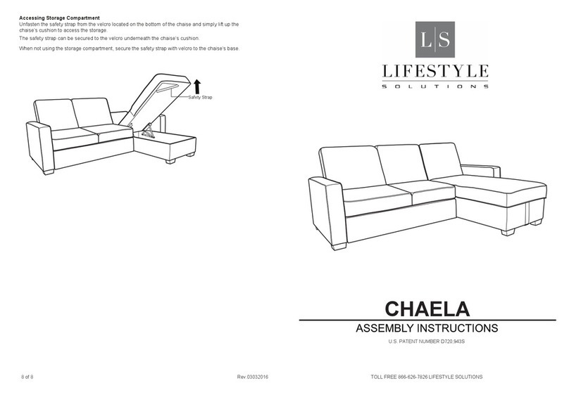 LS CHAELA Assembly instructions