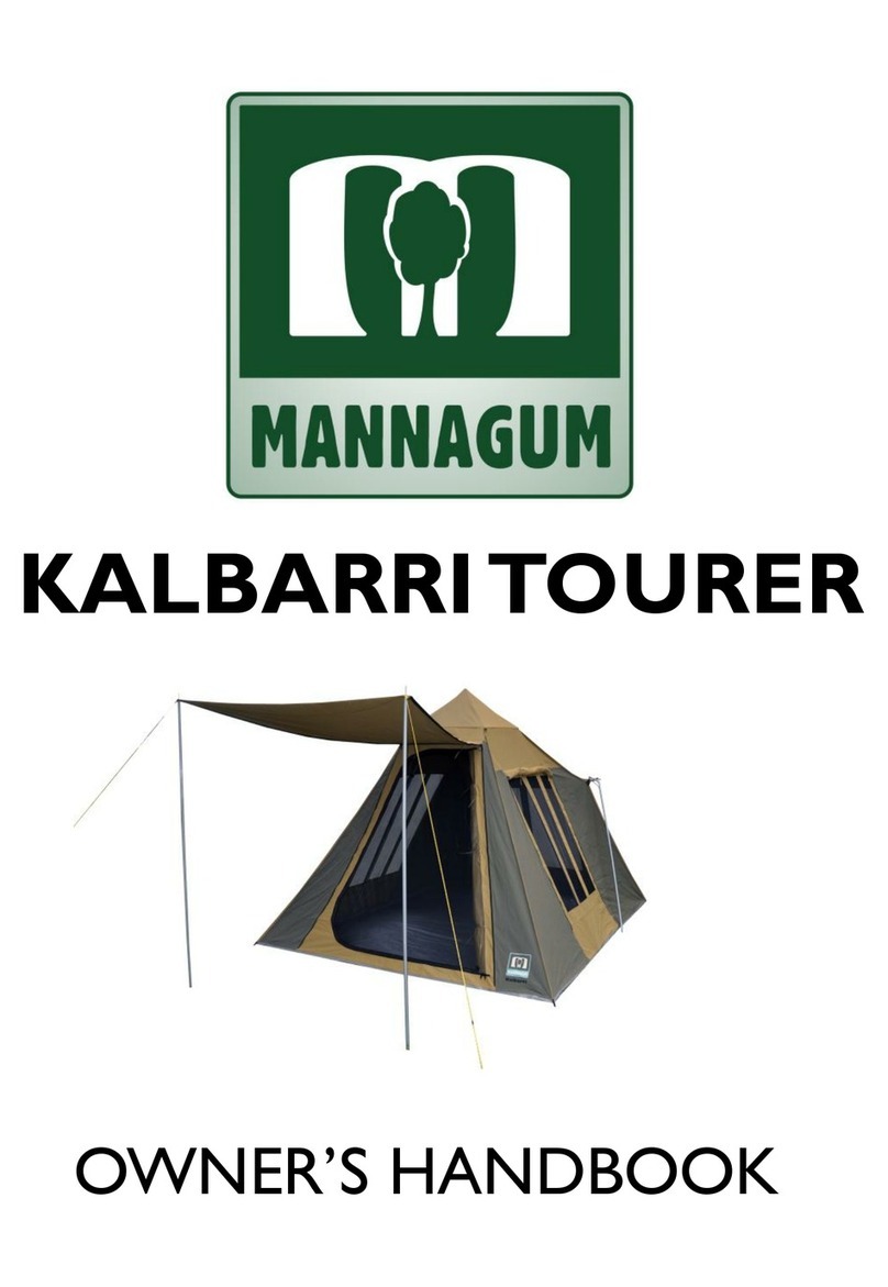Mannagum KALBARRI TOURER TC015 Owner's handbook