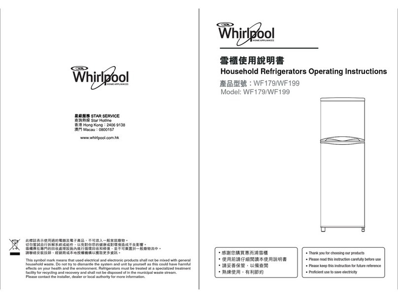 Whirlpool WF179 User manual