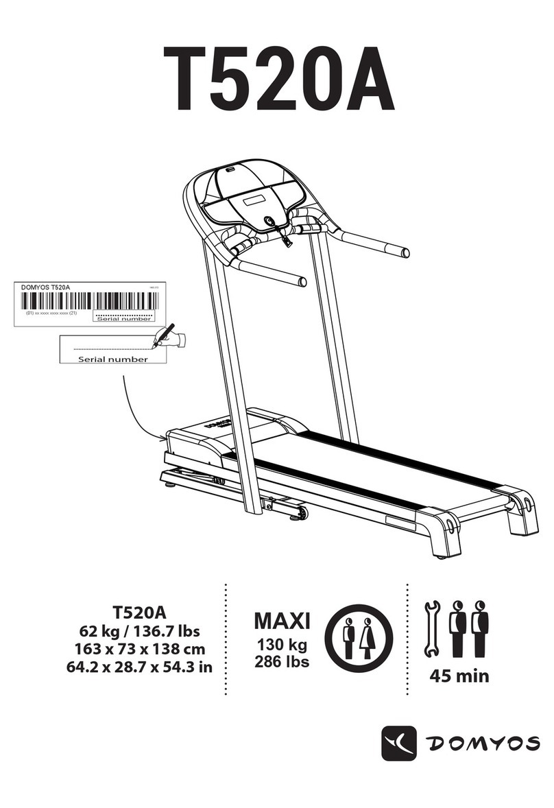 Domyos T520A User manual