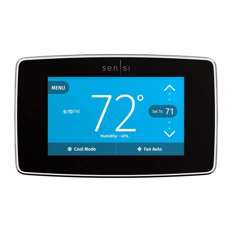 Emerson Sensi ST75 installation manual