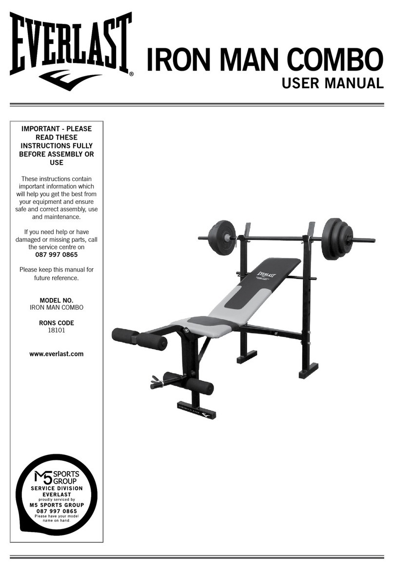 Everlast IRON MAN COMBO user manual