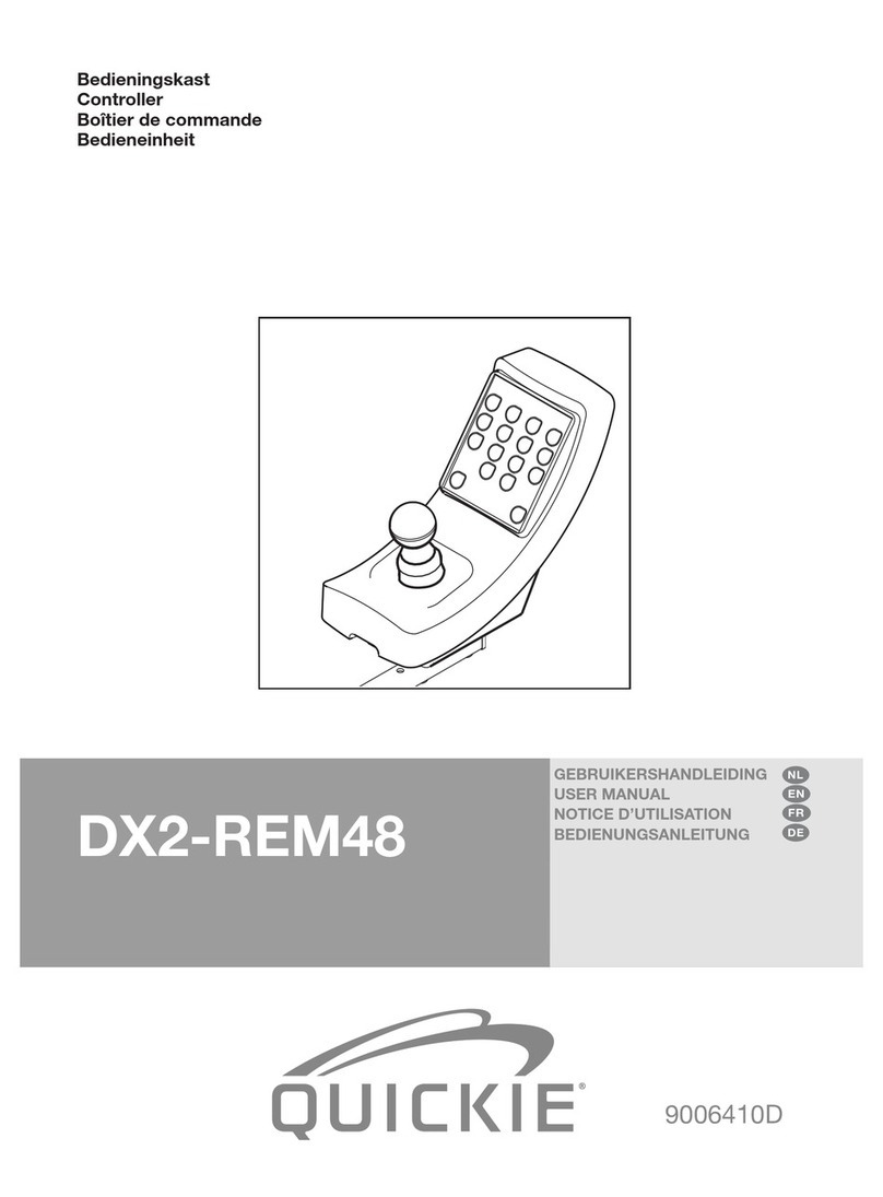 Quickie DX2-REM48 User manual