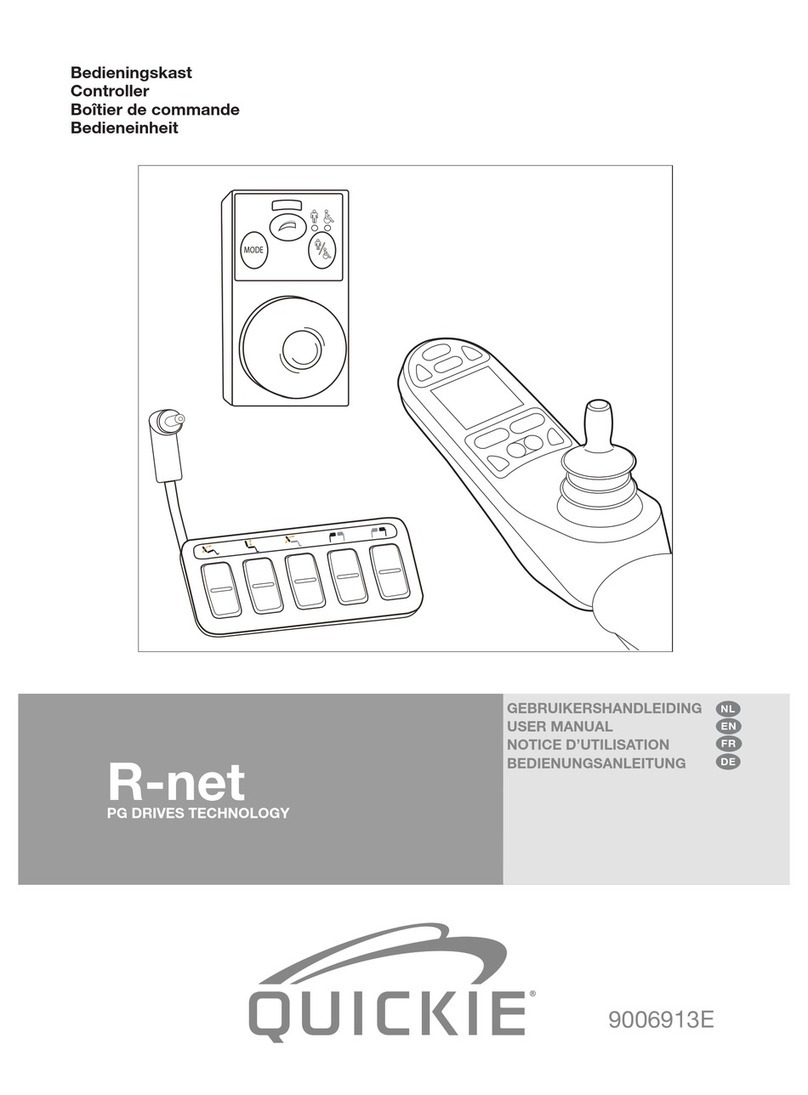 Quickie R-net User manual