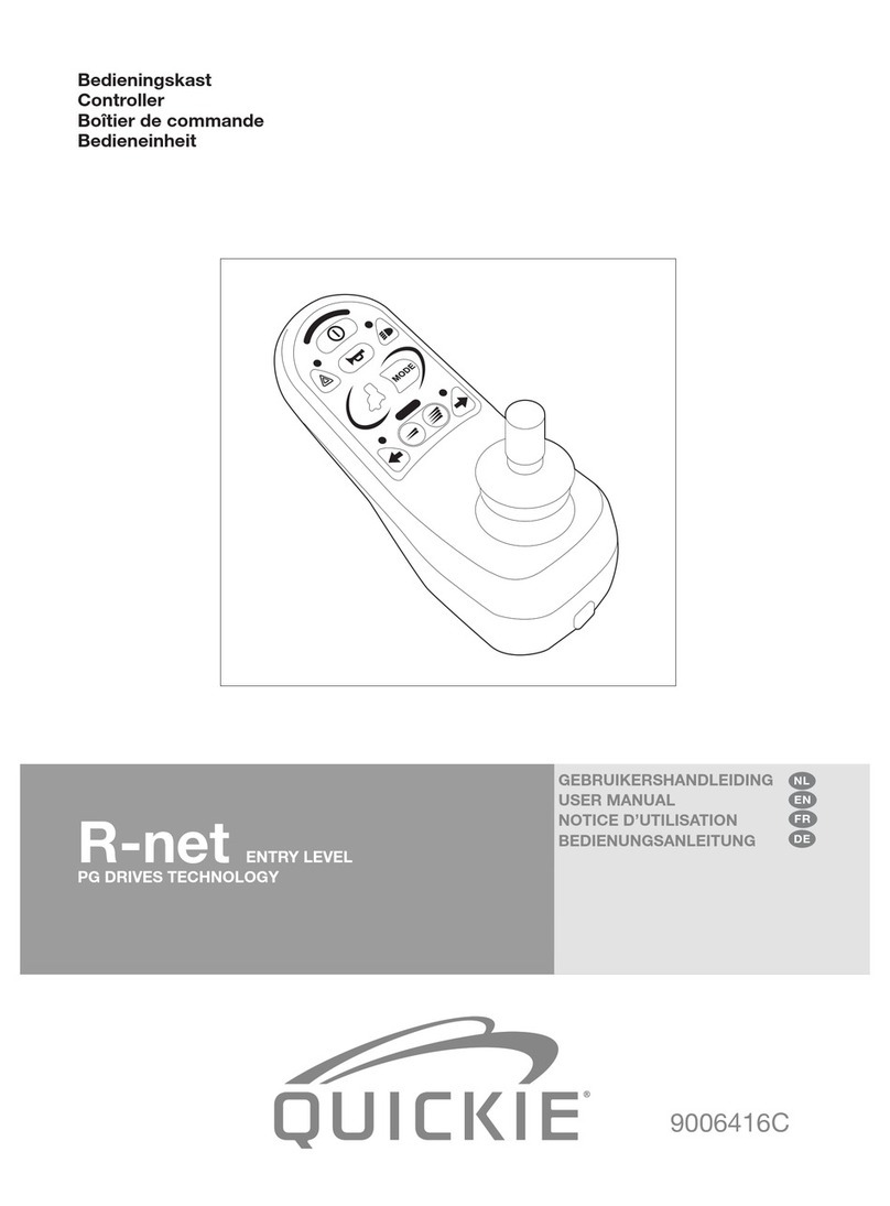 Quickie R-net user manual
