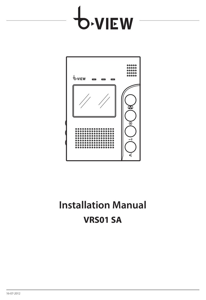Bpt b-view VRS01 SA User manual