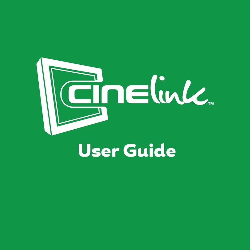 Swank Cinelink User manual