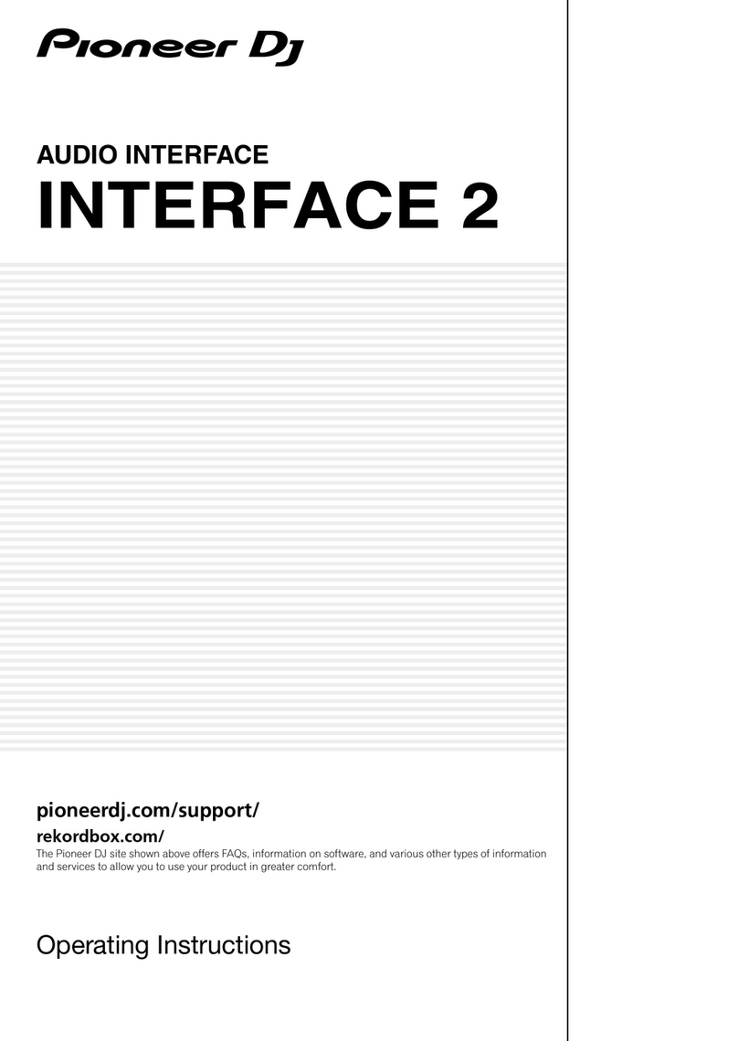 PIONEER DJ recordbox interface 2 operating instructions