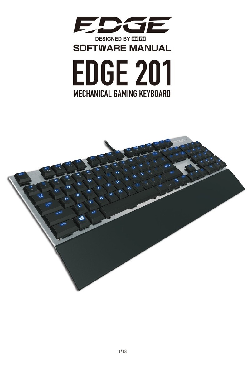 HORI Edge 201 Mounting instructions