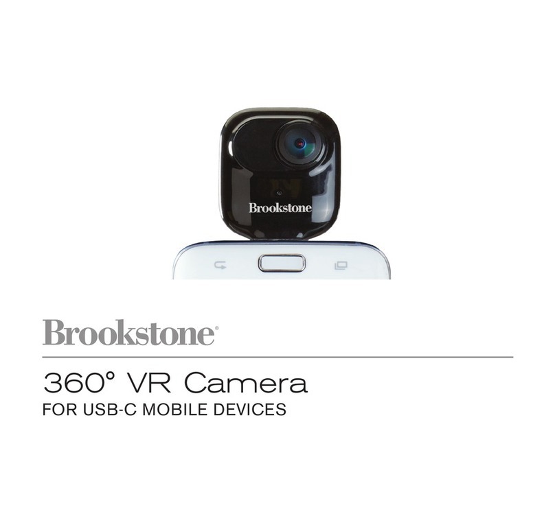Brookstone VR Camera User manual