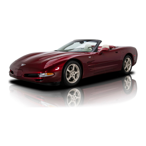 Chevrolet 2003 Corvette User manual