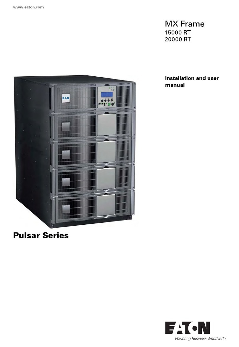 Eaton MX Frame 15000 RT User manual