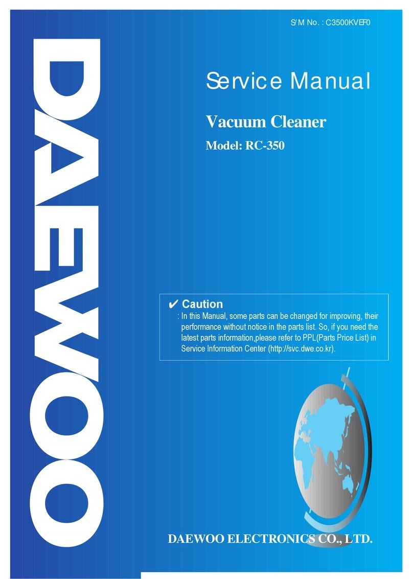 Daewoo RC-350 Service manual