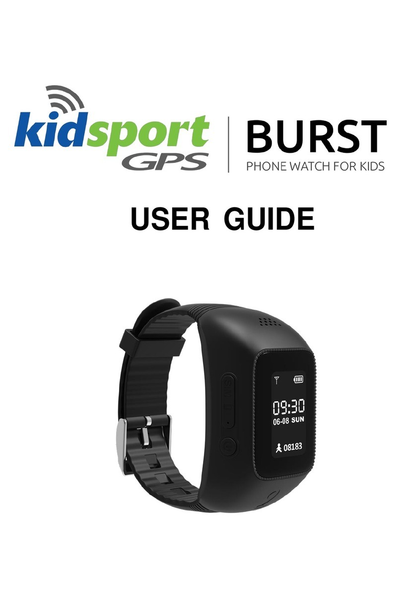 kidsport GPS BURST user guide kidsport GPS BURST user guide