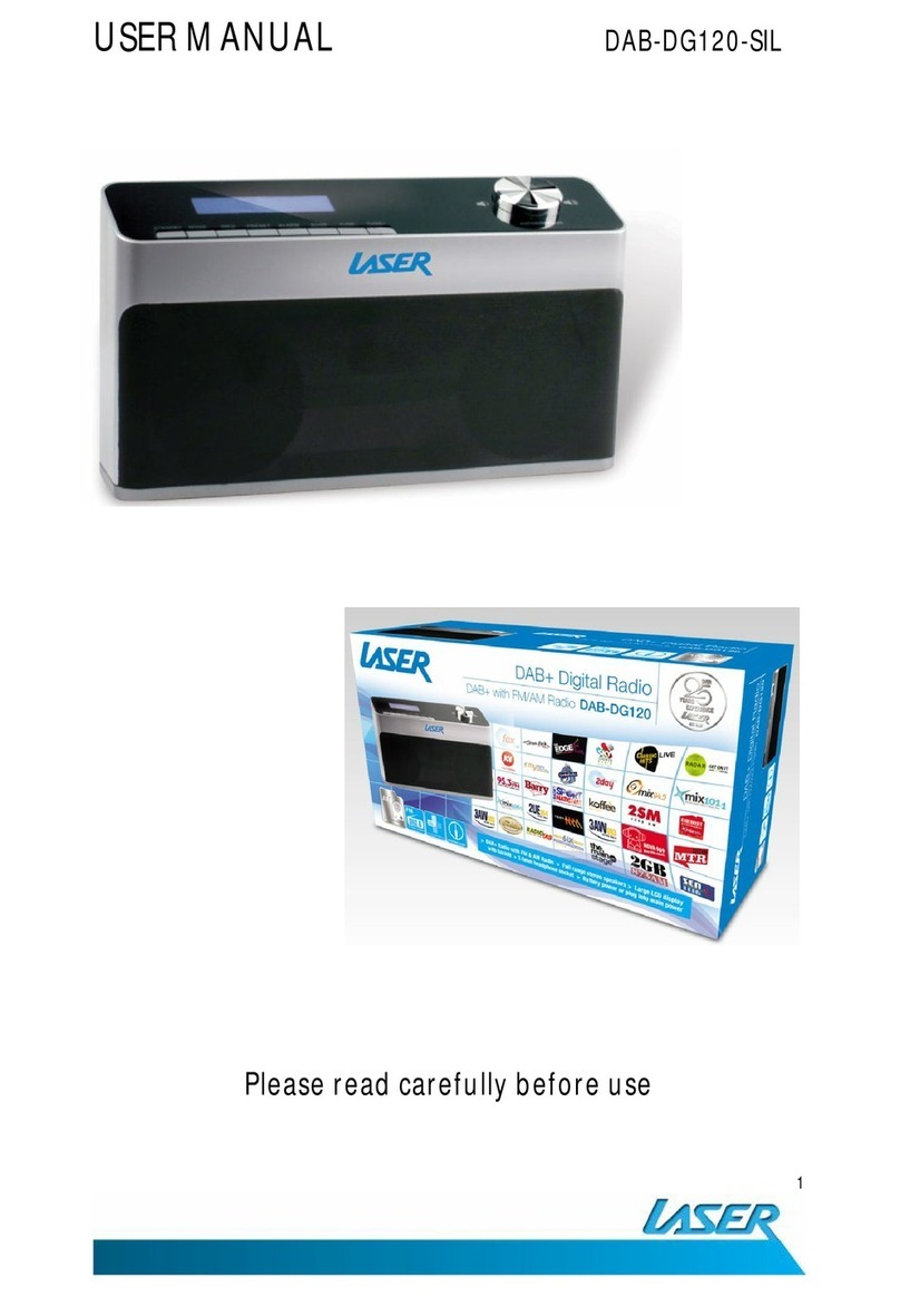 Laser DAB-DG120-SIL User manual