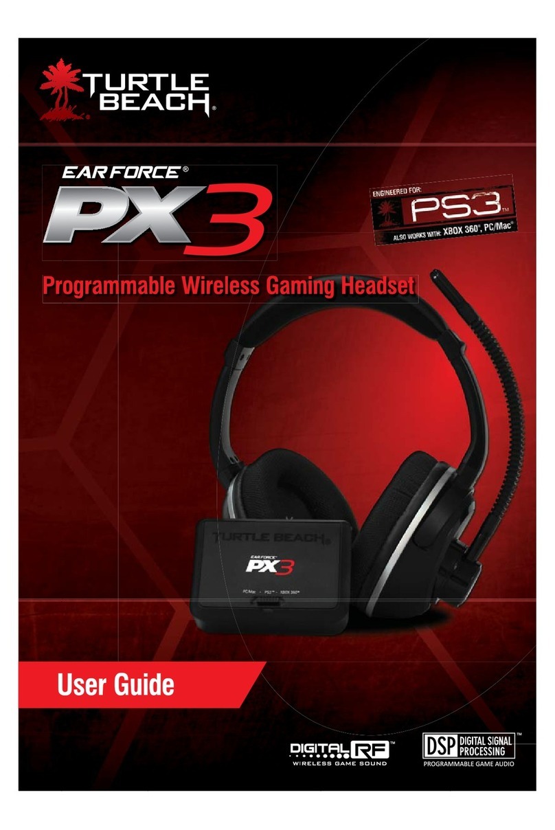 Turtle Beach Ear Force PX3 User manual