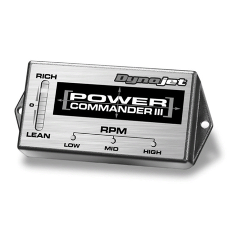Dynojet power commander III User manual