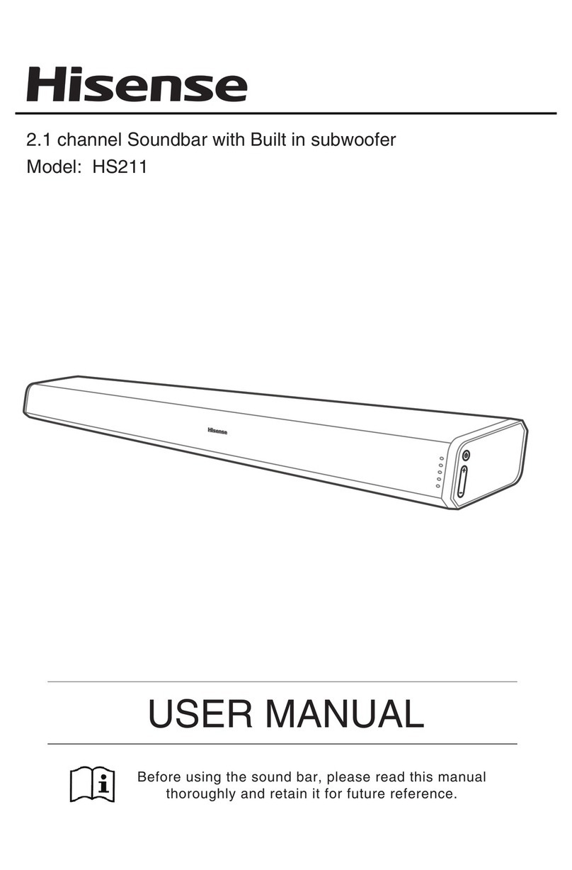 Hisense HS211 user manual