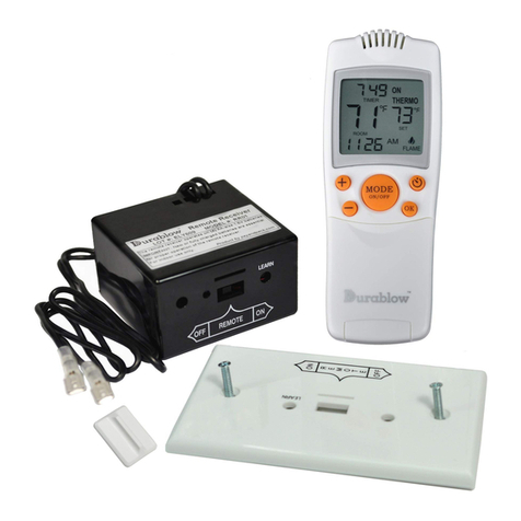 Durablow TR1003 Installation & operating instructions