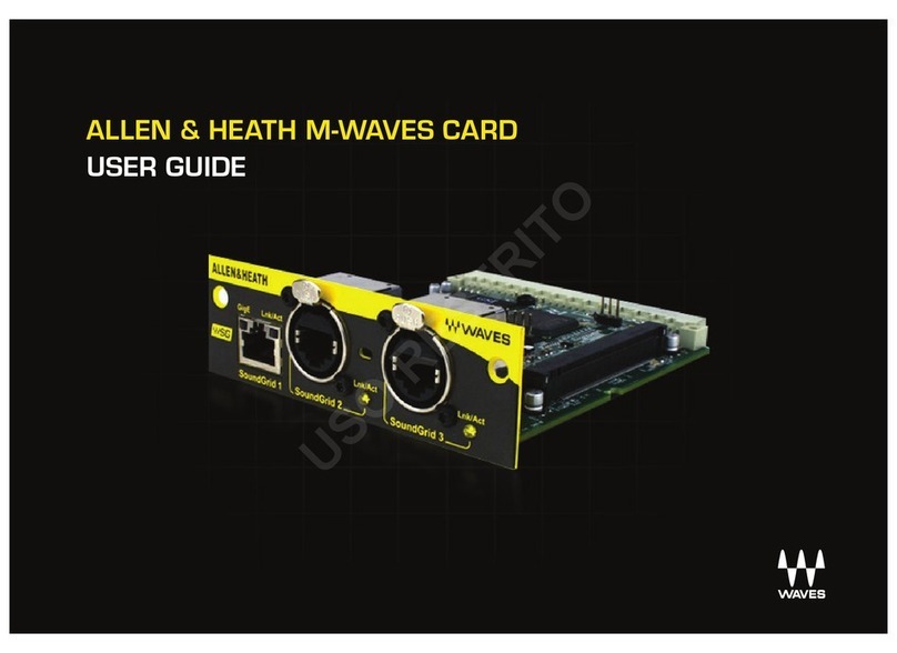 M-Waves Allen & Heath user guide