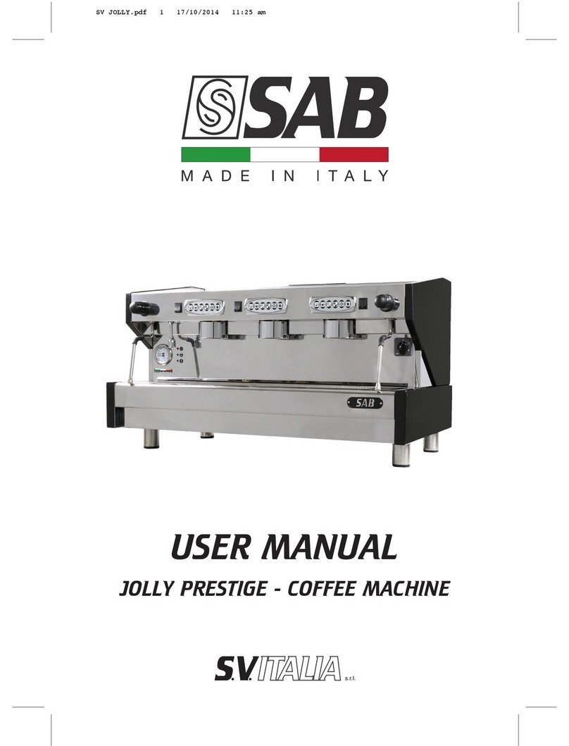 SAB JOLLY PRESTIGE 1GR user manual